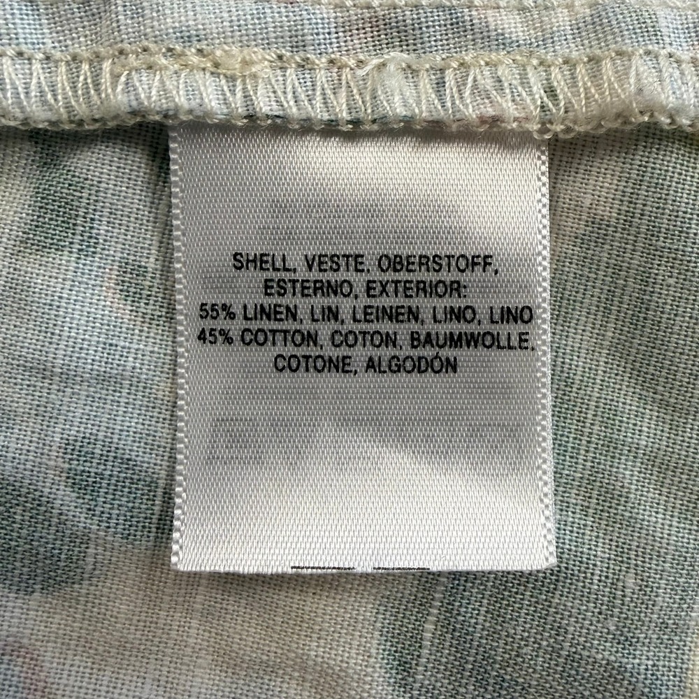 Anthropologie By Anthropologie A+ Mellie Hydrangea Swing Raincoat Blue Floral - Picture 8 of 15